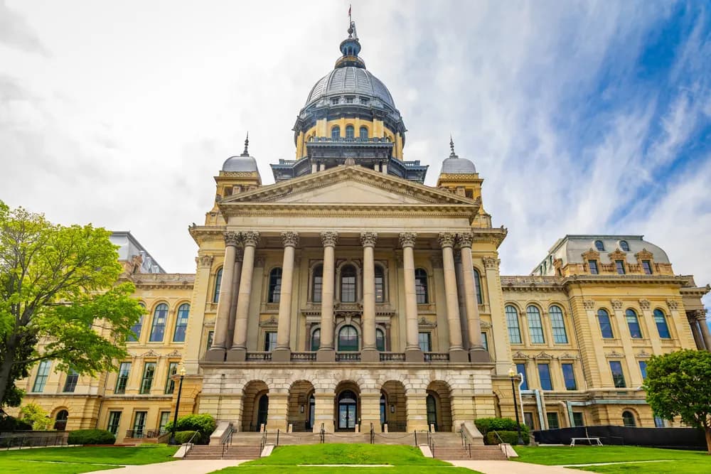 The Illinois State Capitol in Springfield.